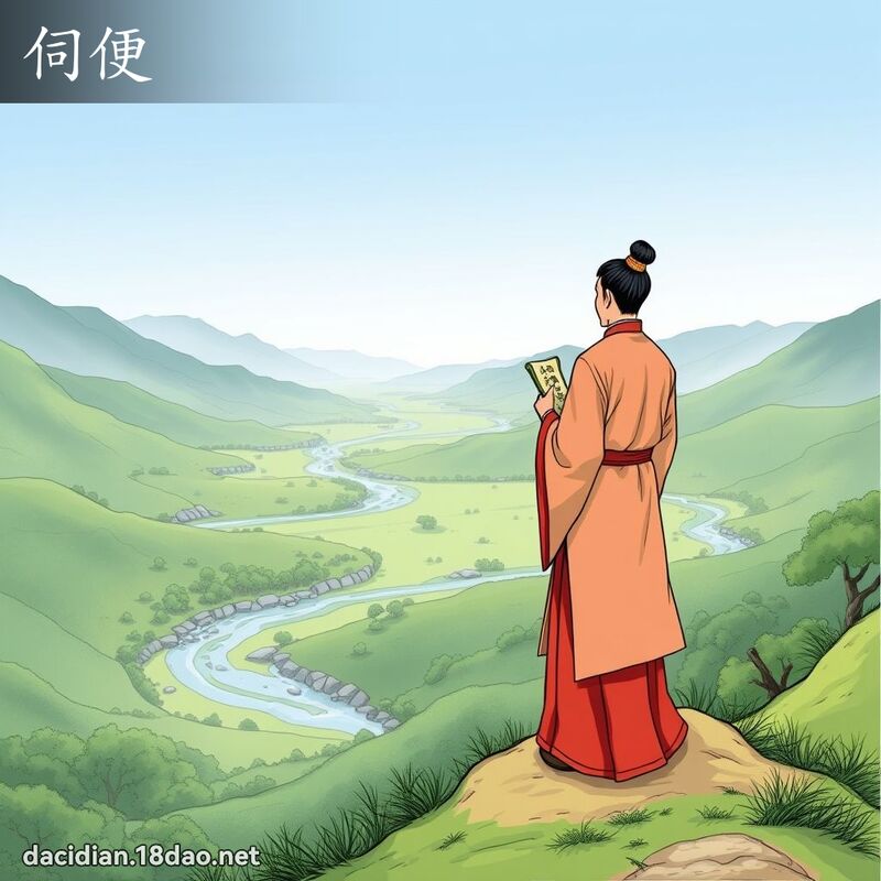 伺便 - 國語大辭典配圖