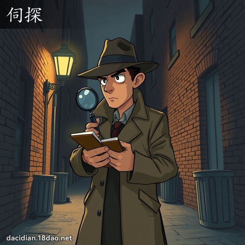伺探 - 国语大辞典配图