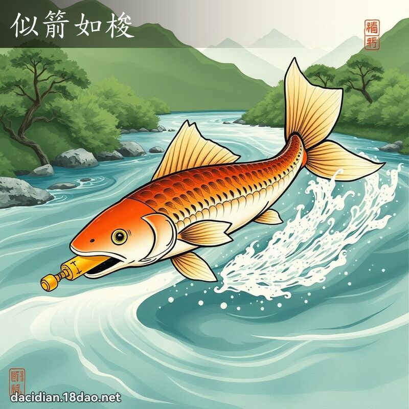 似箭如梭 - 國語大辭典配圖