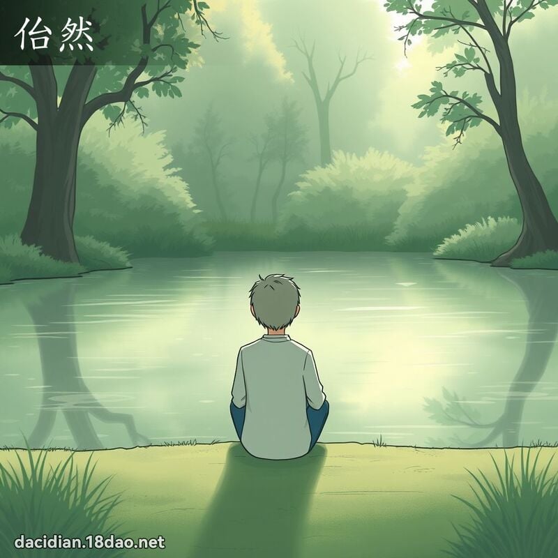 佁然 - 國語大辭典配圖