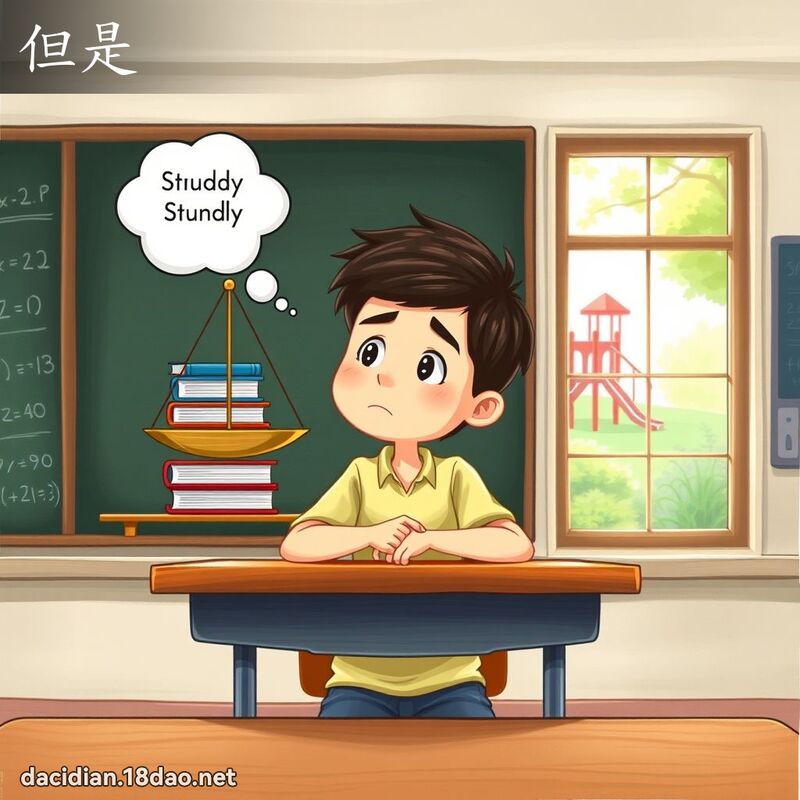 但是 - 国语大辞典配图