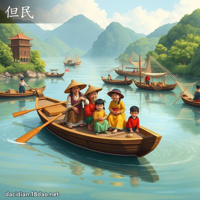 但民 - 国语大辞典配图