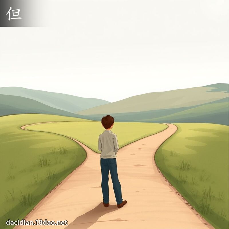 但 - 国语大辞典配图