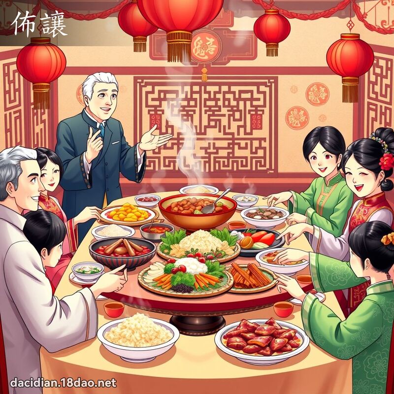 佈讓 - 國語大辭典配圖