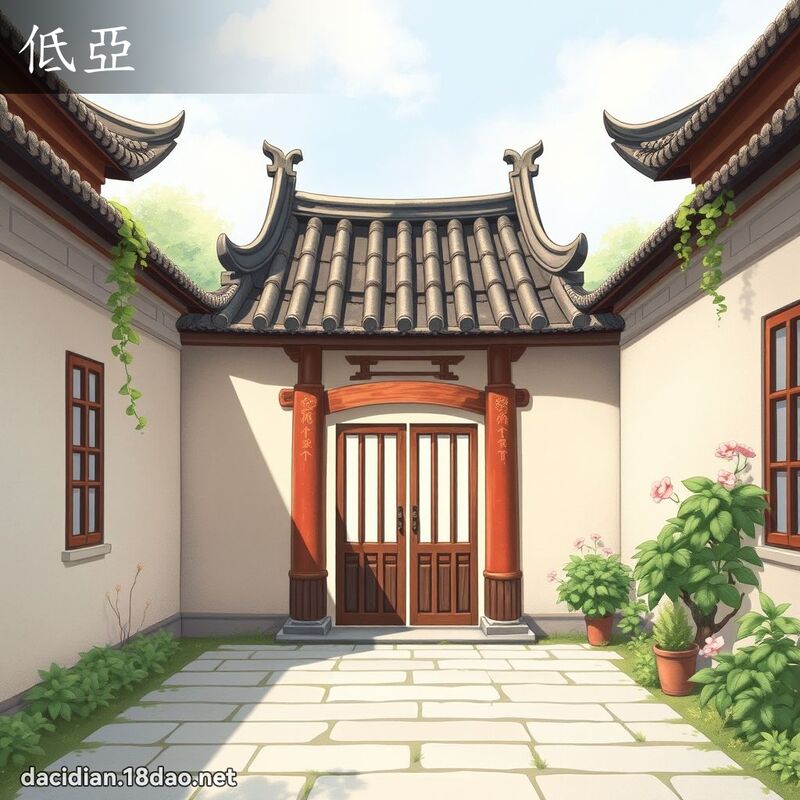 低亞 - 國語大辭典配圖