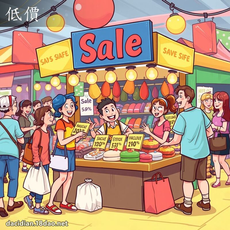 低價 - 國語大辭典配圖