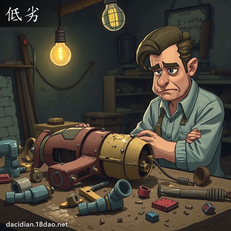 低劣 - 国语大辞典配图