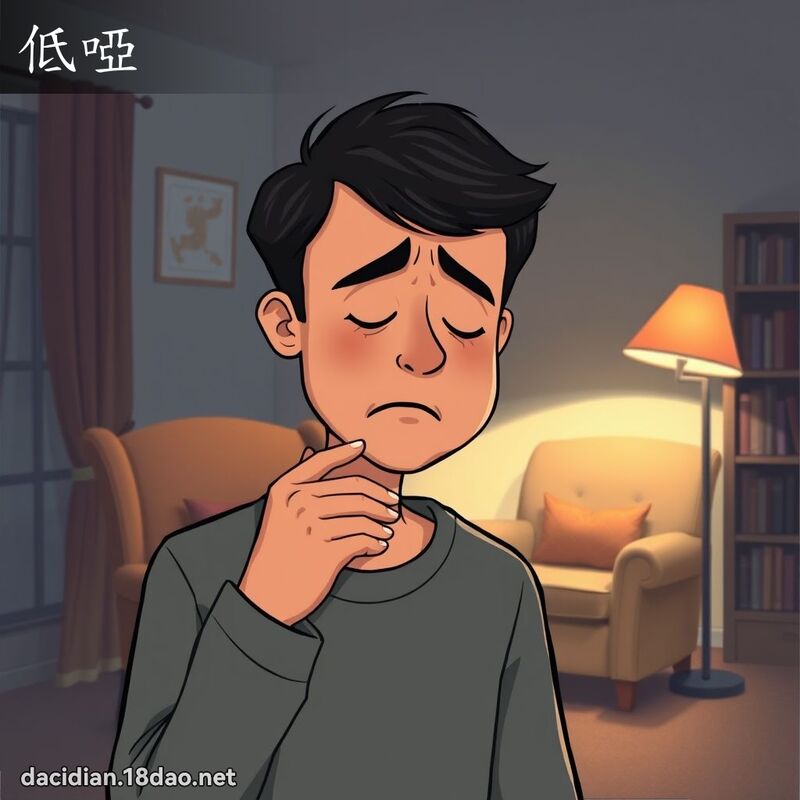 低啞 - 國語大辭典配圖