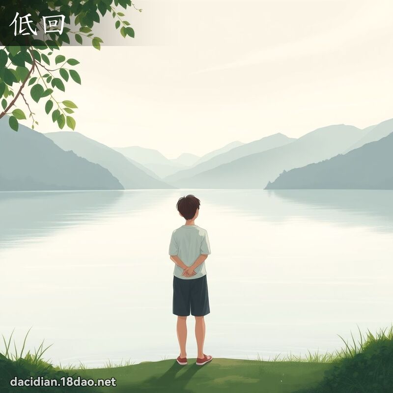 低回 - 國語大辭典配圖