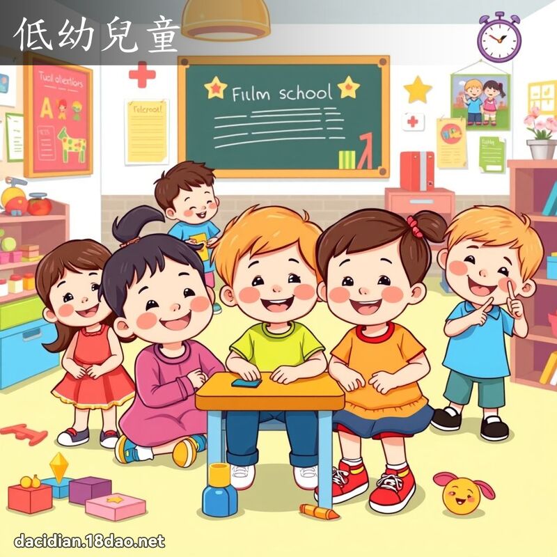 低幼兒童 - 國語大辭典配圖