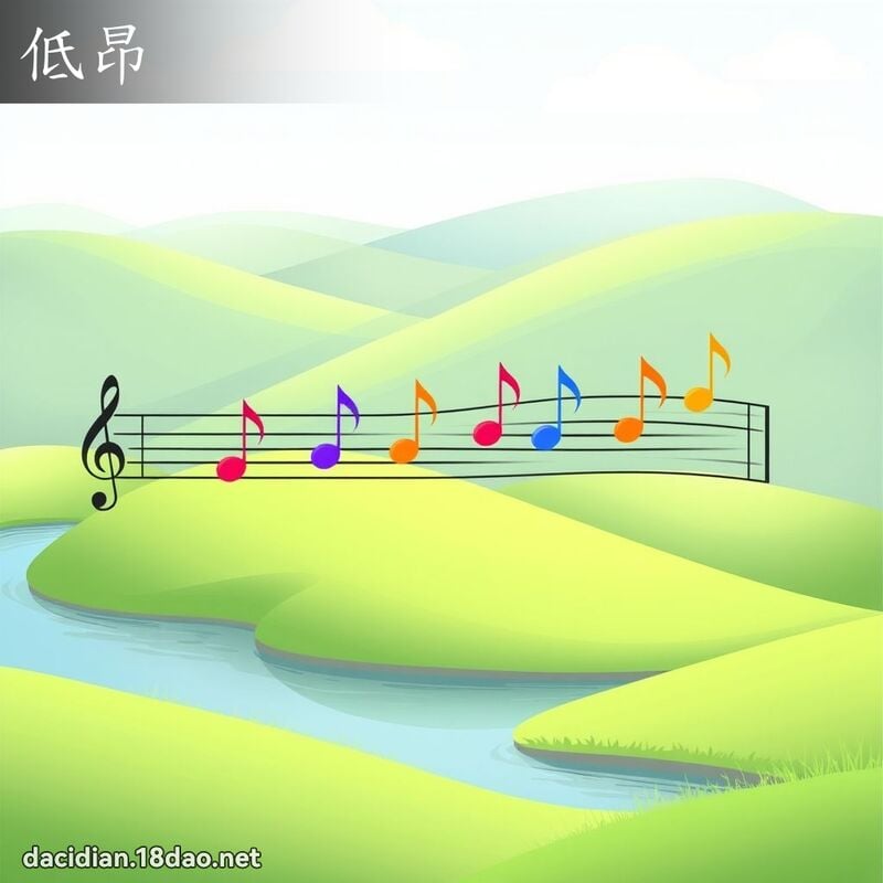 低昂 - 國語大辭典配圖