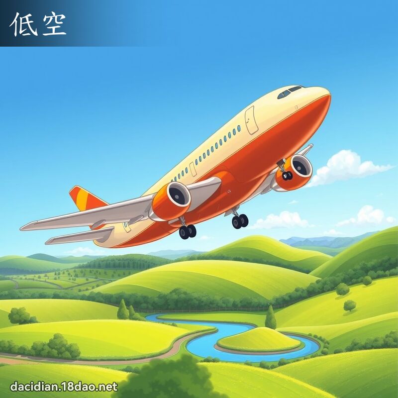 低空 - 國語大辭典配圖