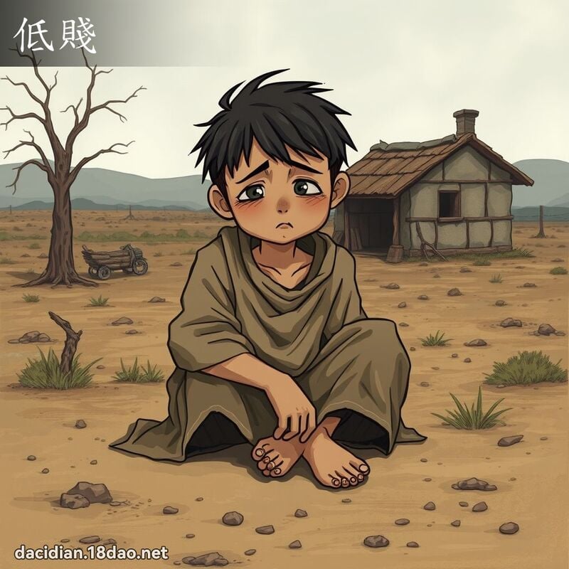 低贱 - 国语大辞典配图