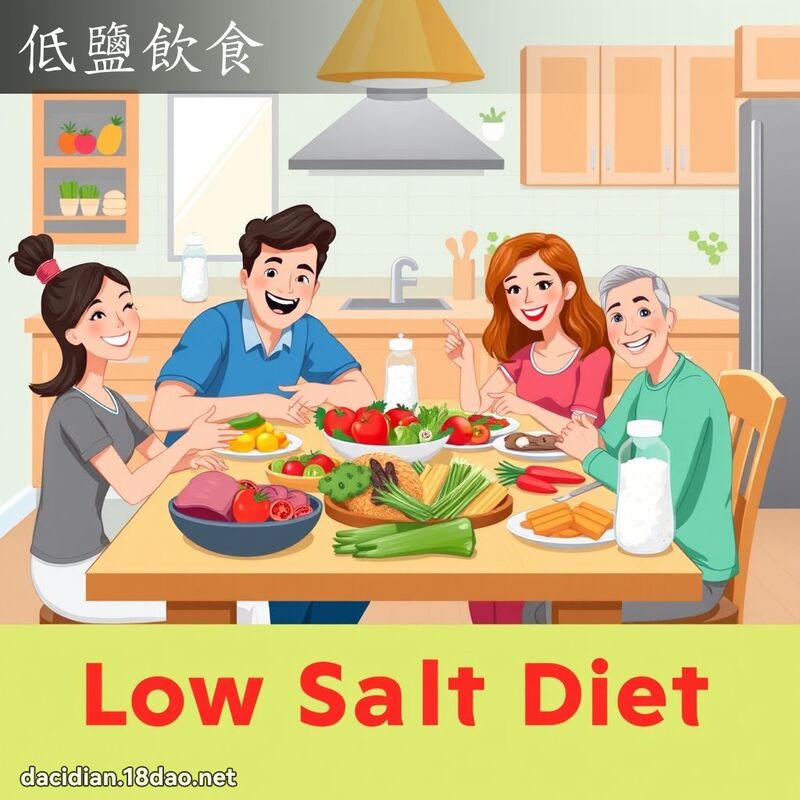 低盐饮食 - 国语大辞典配图