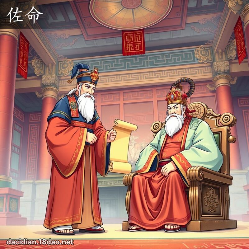 佐命 - 國語大辭典配圖