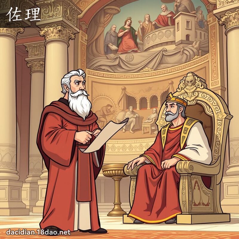 佐理 - 國語大辭典配圖