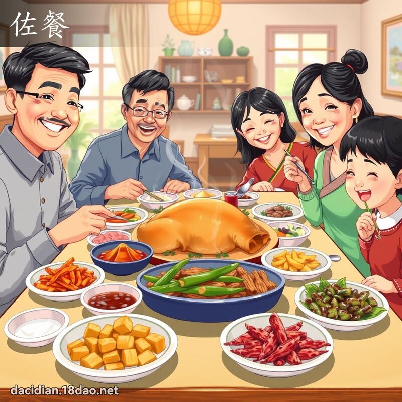 佐餐 - 国语大辞典配图