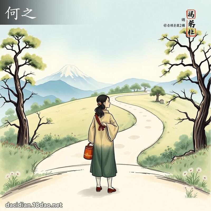 何之 - 国语大辞典配图