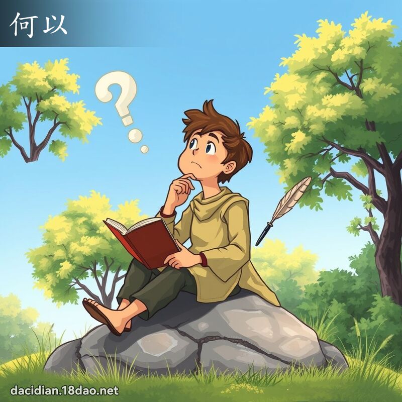 何以 - 國語大辭典配圖