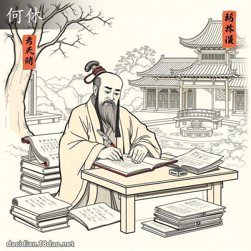 何休 - 國語大辭典配圖