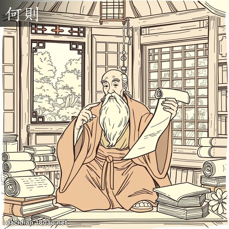 何則 - 國語大辭典配圖
