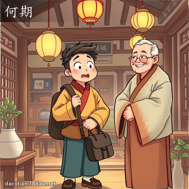 何期 - 國語大辭典配圖