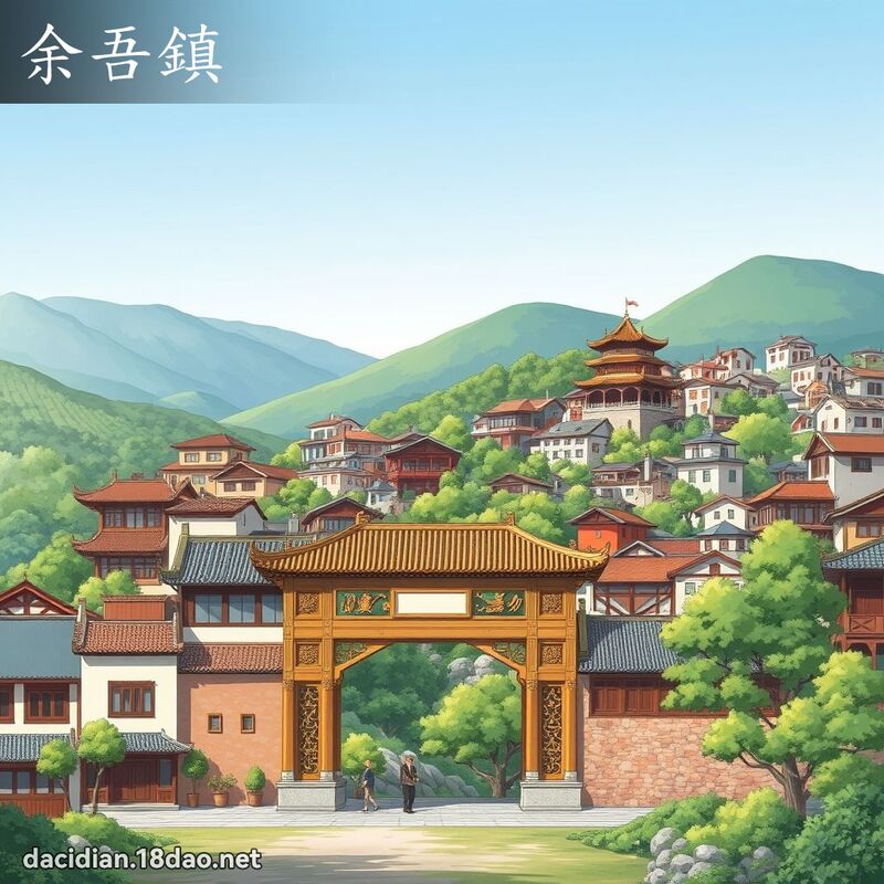 余吾鎮 - 國語大辭典配圖