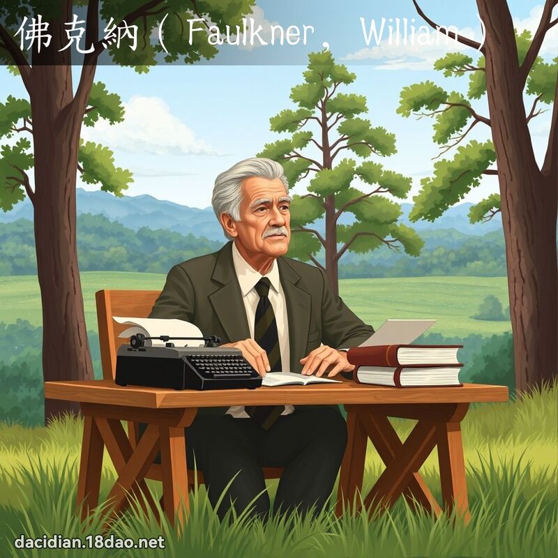 佛克纳（Faulkner, William） - 国语大辞典配图