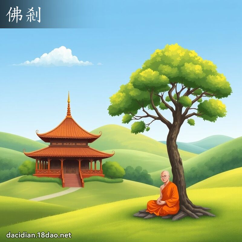 佛剎 - 国语大辞典配图