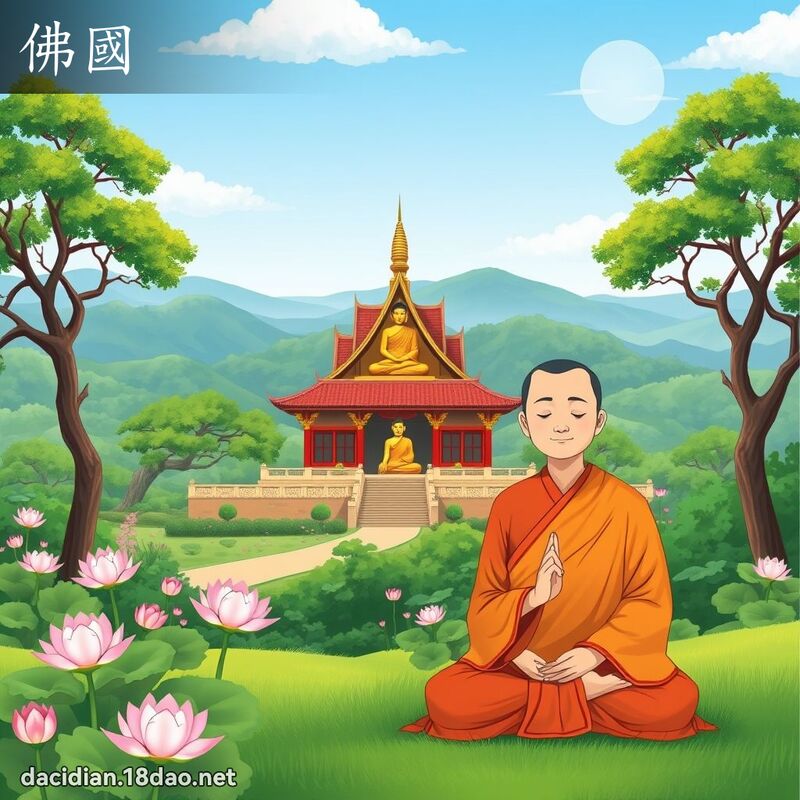 佛国 - 国语大辞典配图