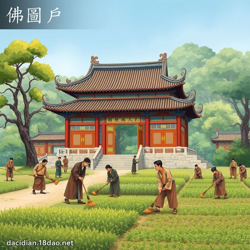 佛图户 - 国语大辞典配图
