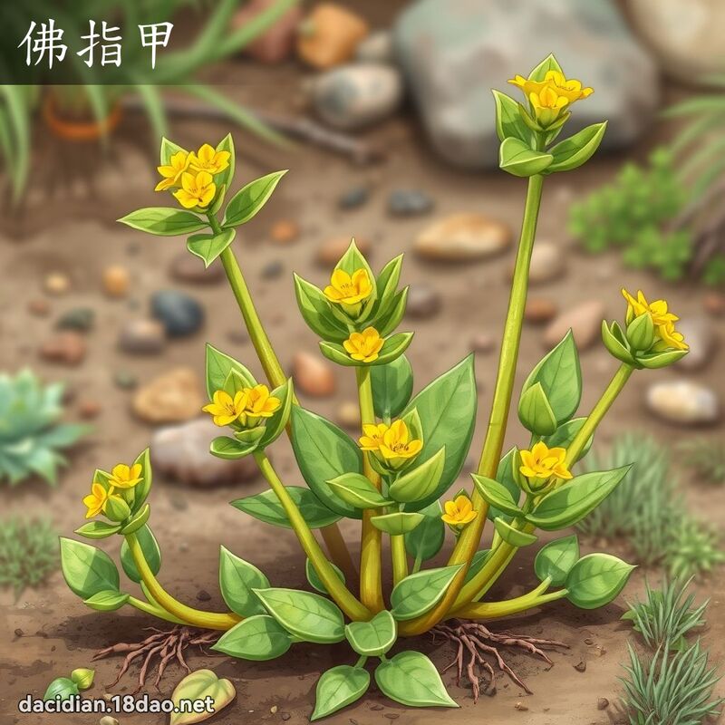 佛指甲 - 國語大辭典配圖