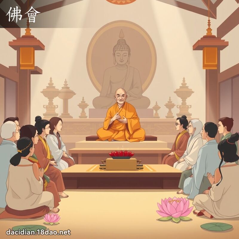 佛會 - 國語大辭典配圖