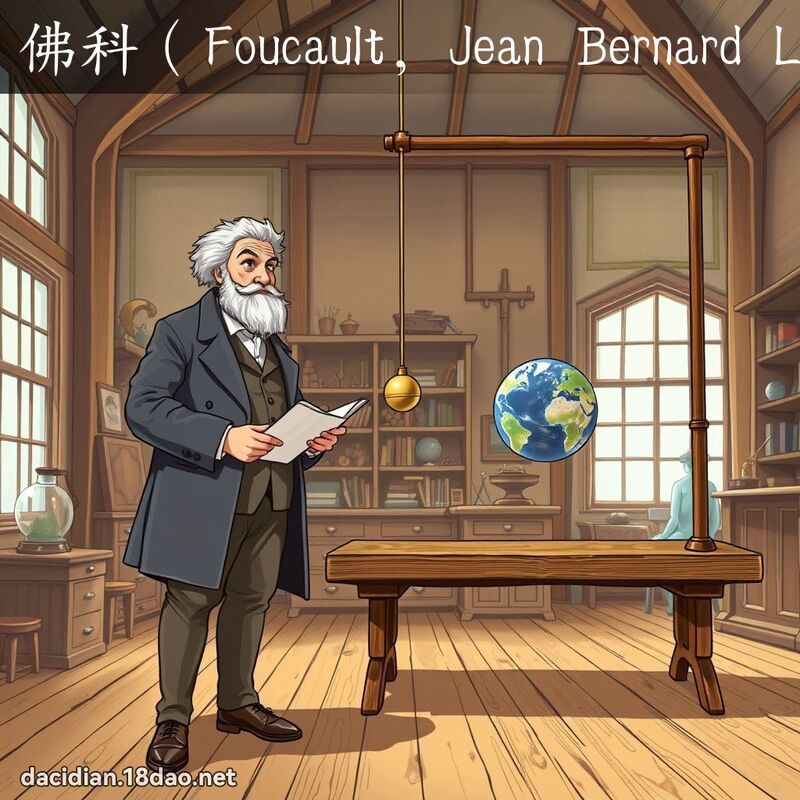 佛科（Foucault, Jean Bernard Leon） - 國語大辭典配圖