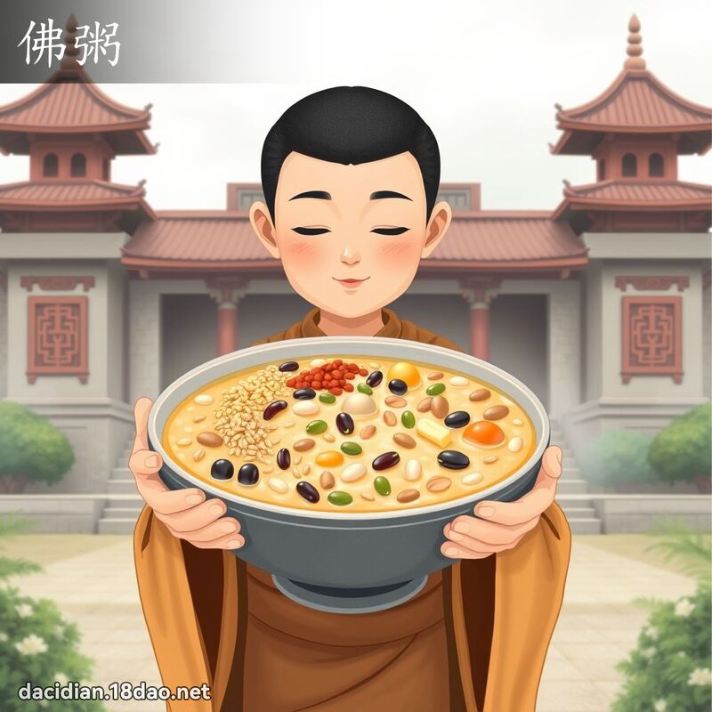 佛粥 - 国语大辞典配图