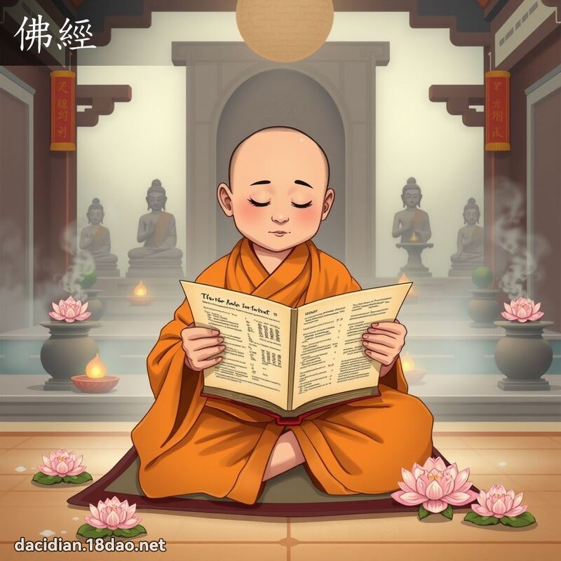佛經 - 國語大辭典配圖