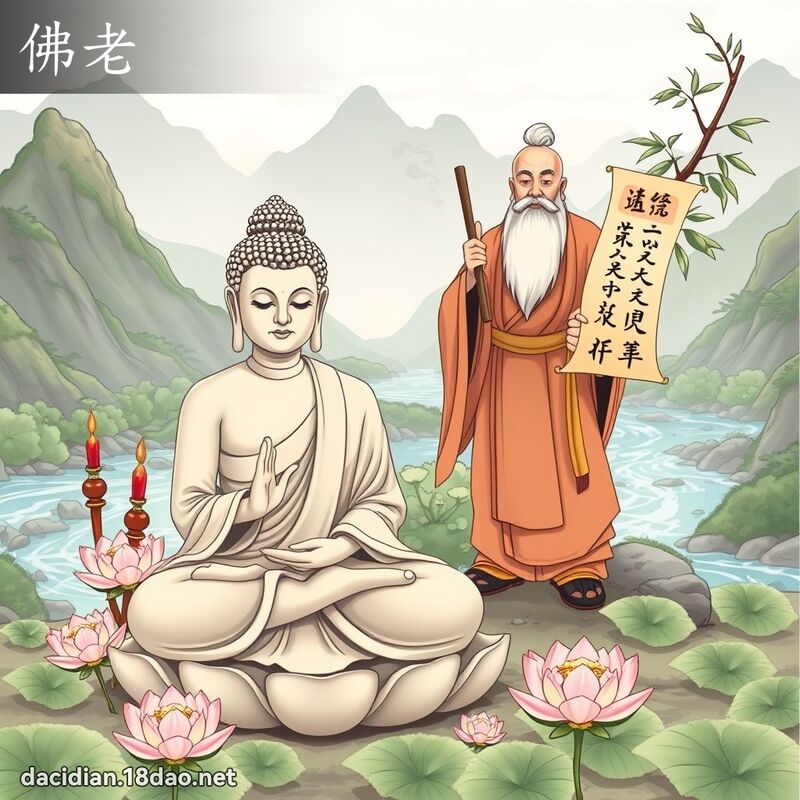 佛老 - 國語大辭典配圖