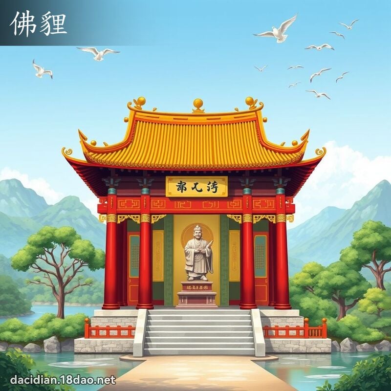 佛貍 - 國語大辭典配圖
