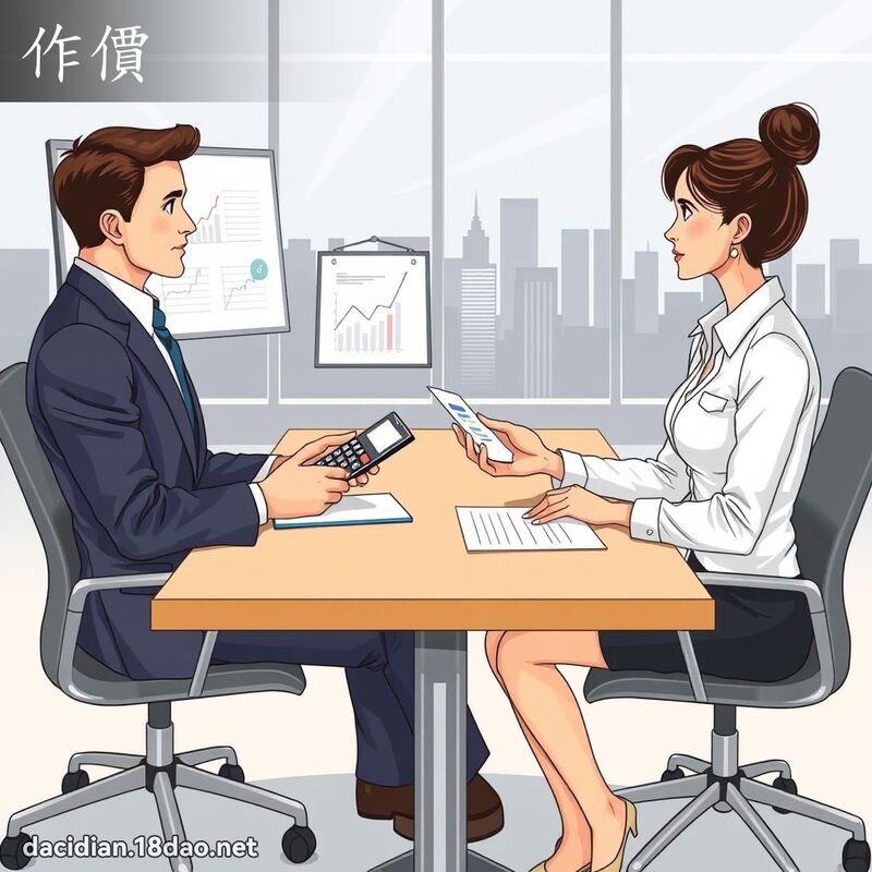 作价 - 国语大辞典配图