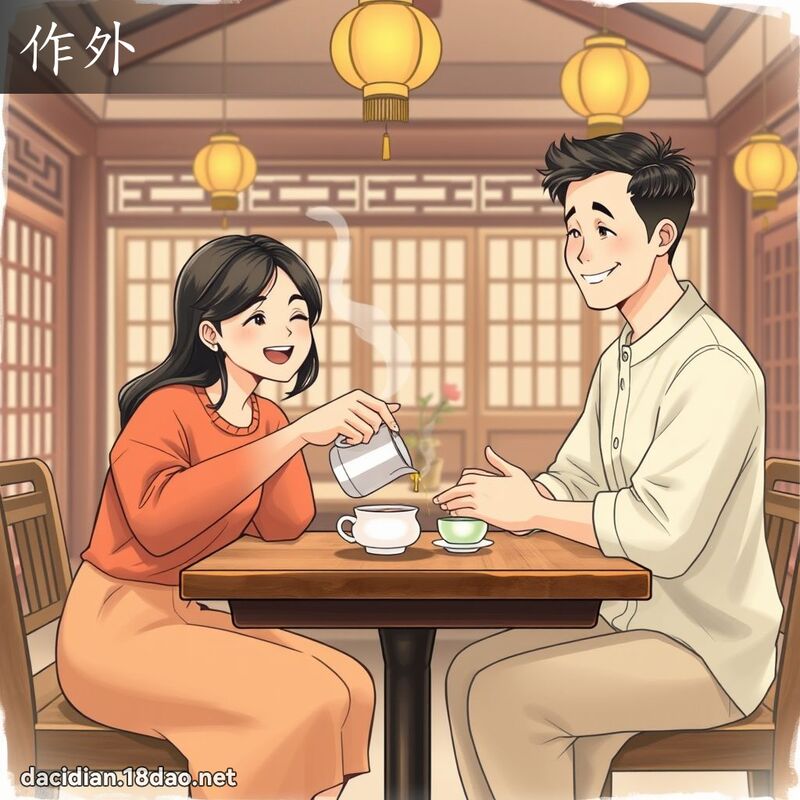 作外 - 國語大辭典配圖