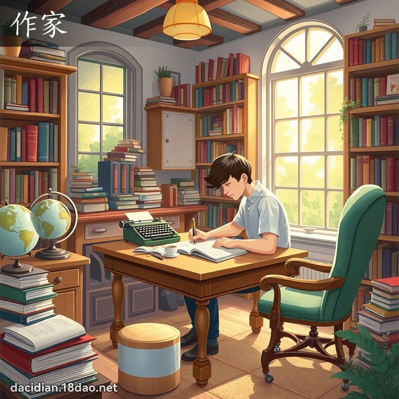 作家 - 國語大辭典配圖