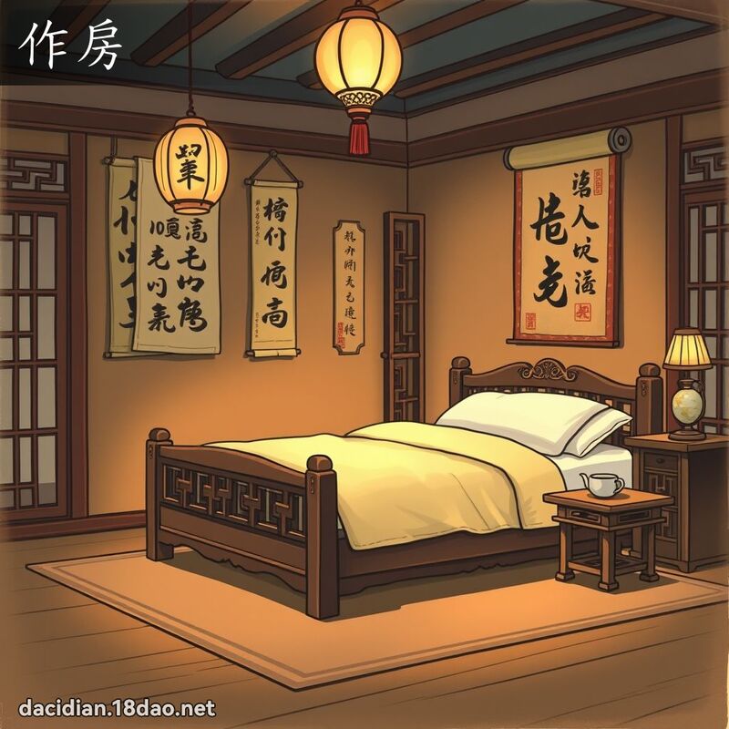 作房 - 国语大辞典配图