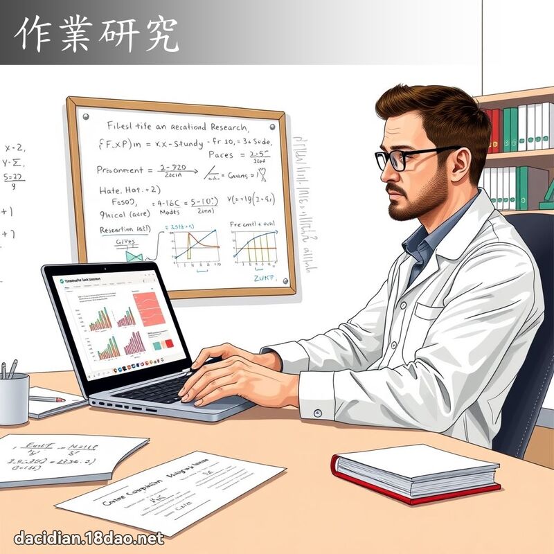 作业研究 - 国语大辞典配图