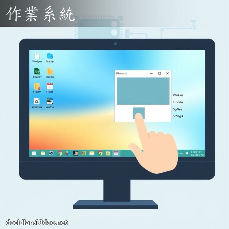 作业系统 - 国语大辞典配图