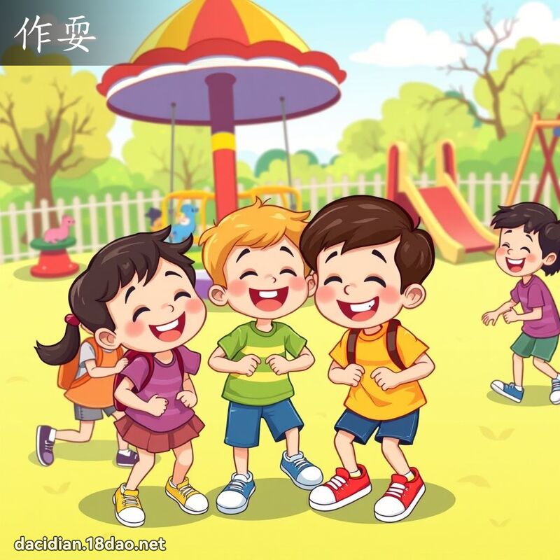 作耍 - 國語大辭典配圖