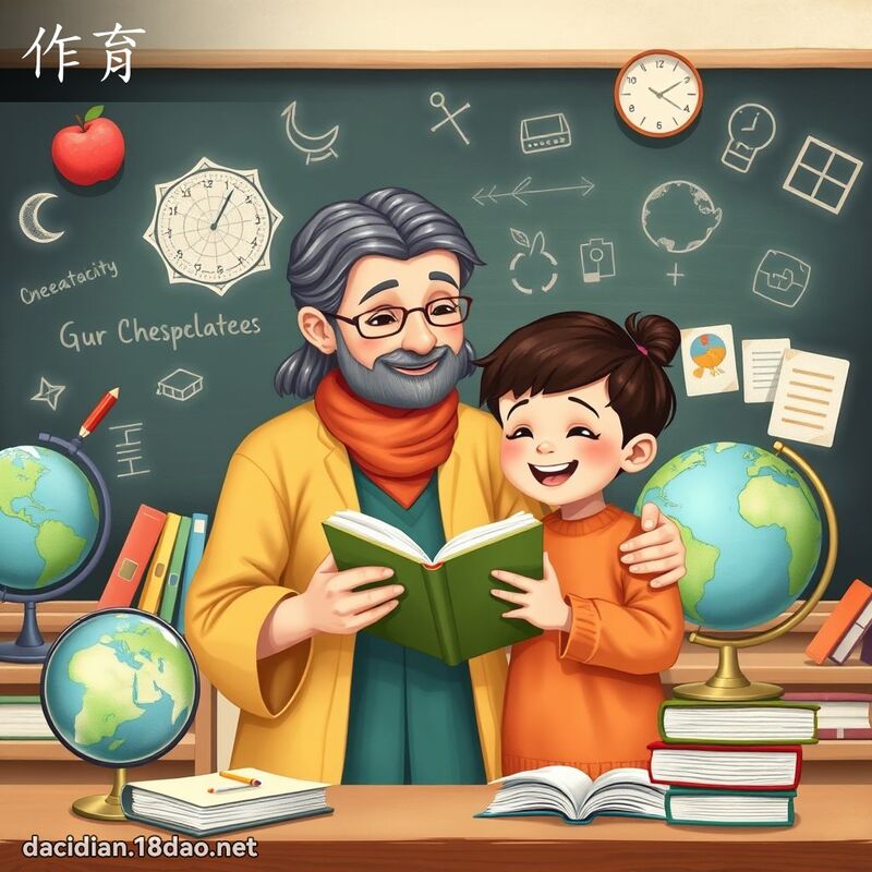 作育 - 國語大辭典配圖