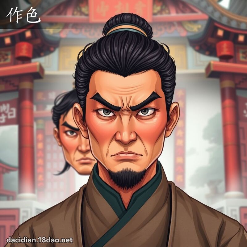 作色 - 國語大辭典配圖