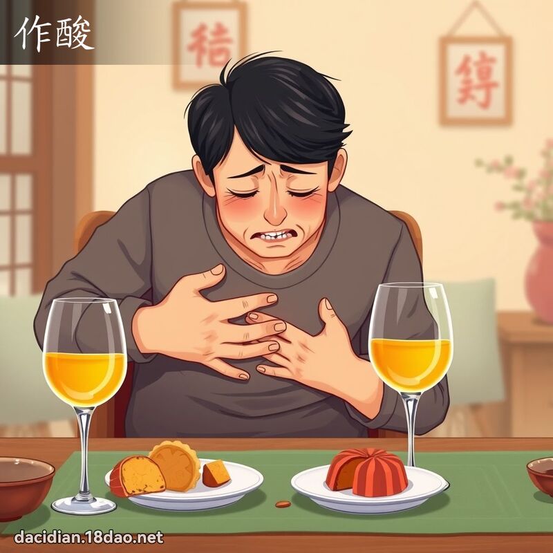词语: 作酸 (多意词)