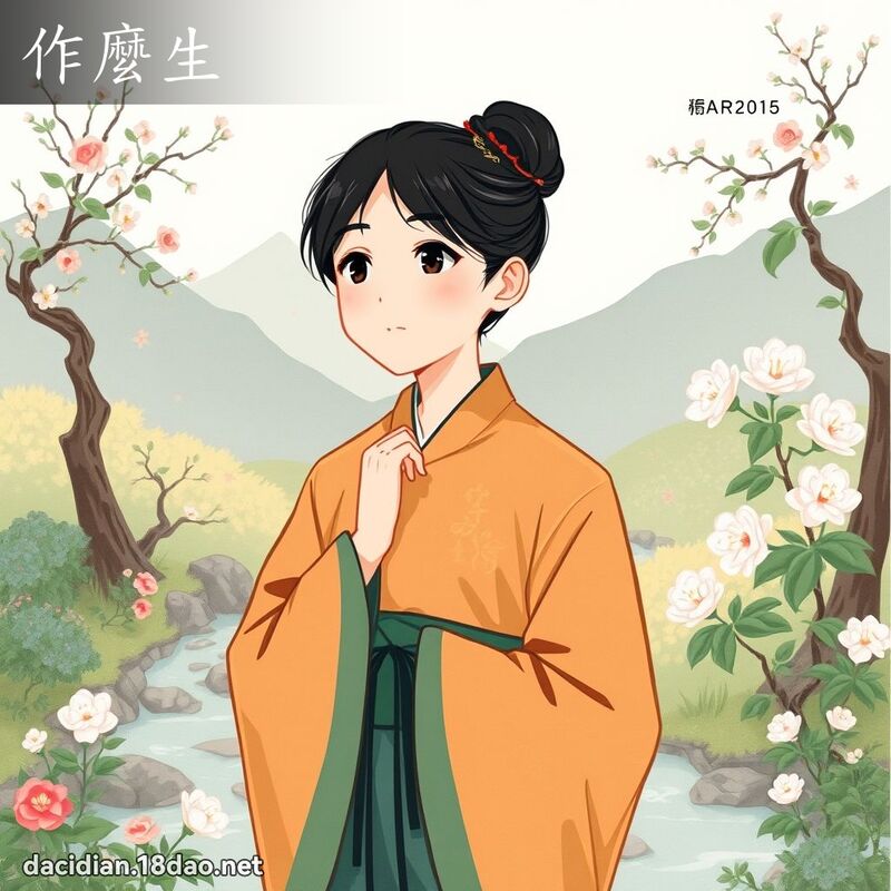 作么生 - 国语大辞典配图