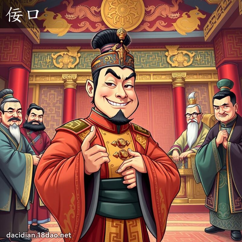 佞口 - 国语大辞典配图
